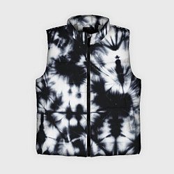 Женский жилет Серый тай дай