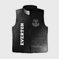 Женский жилет Everton sport на темном фоне вертикально, цвет: 3D-черный
