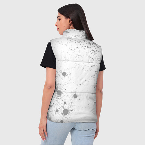 Женский жилет Napoli sport на светлом фоне вертикально / 3D-Черный – фото 4