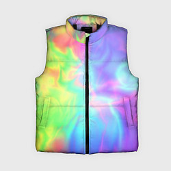 Женский жилет Яркий тай-дай абстракция