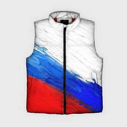 Женский жилет Триколор красками