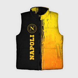 Женский жилет Napoli - gold gradient по-вертикали