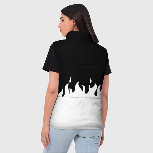 Женский жилет Juventus fire / 3D-Светло-серый – фото 4