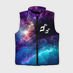 Женский жилет JoJo Bizarre Adventure space anime, цвет: 3D-черный