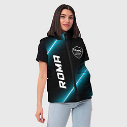 Женский жилет Roma неоновые лампы, цвет: 3D-черный — фото 2