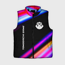 Женский жилет Tomodachi Game speed anime lights, цвет: 3D-черный