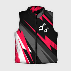 Женский жилет JoJo Bizarre Adventure electro lines, цвет: 3D-черный