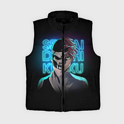 Женский жилет Боевой отряд Полный провал Комбатант Ди и Хибики, цвет: 3D-черный