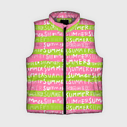 Женский жилет Summer pattern, цвет: 3D-светло-серый