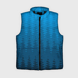 Женский жилет Синий абтрактный градиент