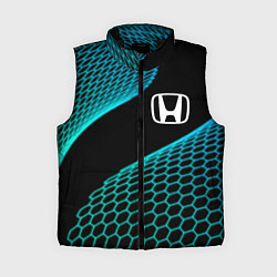 Женский жилет Honda electro hexagon, цвет: 3D-черный
