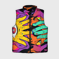 Женский жилет Психоделические руки