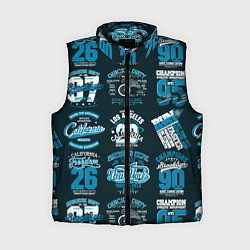 Женский жилет New York city pattern, цвет: 3D-черный