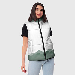 Женский жилет Wild bike, цвет: 3D-красный — фото 2