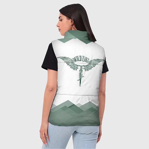 Женский жилет Wild bike / 3D-Красный – фото 4