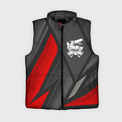 Женский жилет Tokyo Ghoul red lines, цвет: 3D-черный