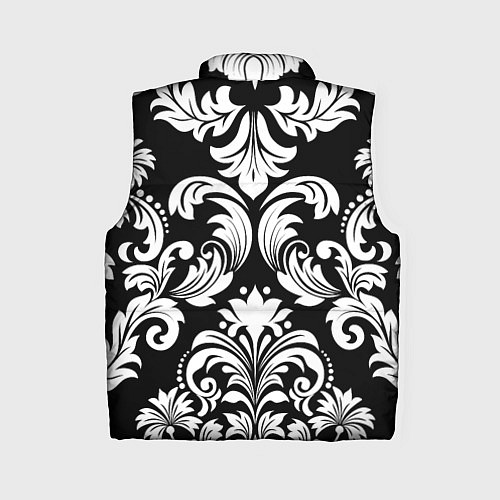 Женский жилет Дамасский орнамент / 3D-Светло-серый – фото 2