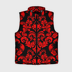 Женский жилет Дамаск узор