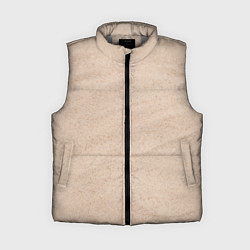 Женский жилет Песочная текстура, цвет: 3D-светло-серый