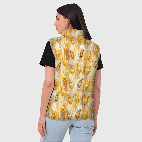 Женский жилет Золотая нива / 3D-Черный – фото 4