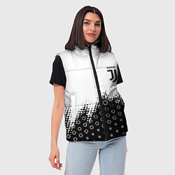 Женский жилет Juventus sport steel, цвет: 3D-черный — фото 2