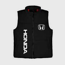 Женский жилет Honda white logo auto