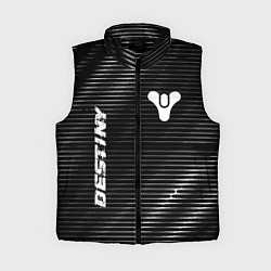 Женский жилет Destiny metal game lines, цвет: 3D-черный