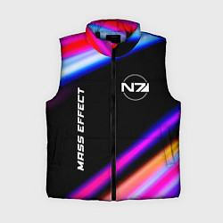 Женский жилет Mass Effect speed game lights, цвет: 3D-черный