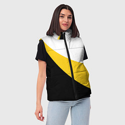 Женский жилет За веру царя и святую триединую Русь Большой герб, цвет: 3D-светло-серый — фото 2