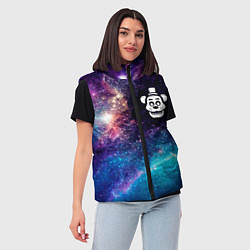 Женский жилет FNAF space game, цвет: 3D-черный — фото 2