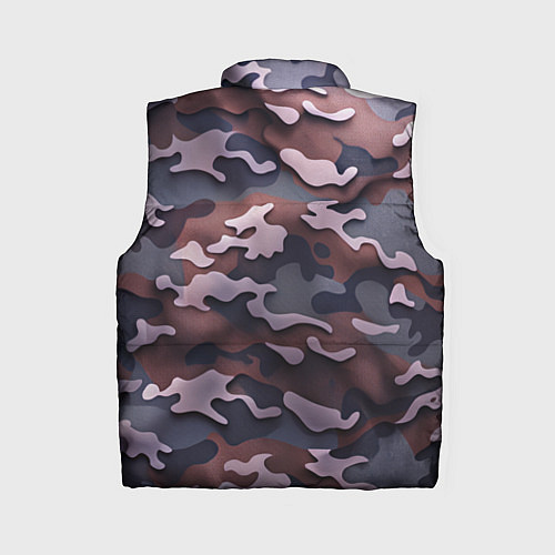 Женский жилет Камуфляж-грязь / 3D-Светло-серый – фото 2