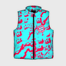 Женский жилет Бавария Мюнхен спорт текстура, цвет: 3D-светло-серый