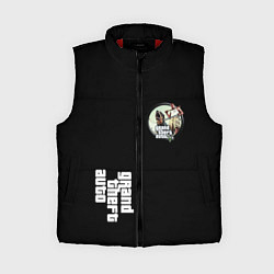 Женский жилет GTA 5 logo, цвет: 3D-красный