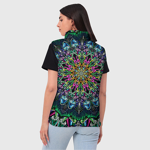 Женский жилет Поганки / 3D-Черный – фото 4