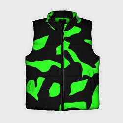 Женский жилет Зелёный камуфляж милитари