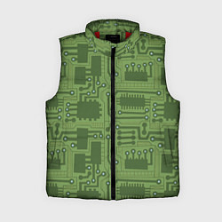 Женский жилет Милитари электронная плата