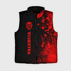 Женский жилет Valencia - red gradient по-вертикали, цвет: 3D-черный