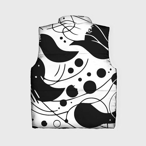 Женский жилет Fashion abstraction - ai art fantasy / 3D-Светло-серый – фото 2