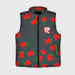 Женский жилет Roblox rose, цвет: 3D-светло-серый