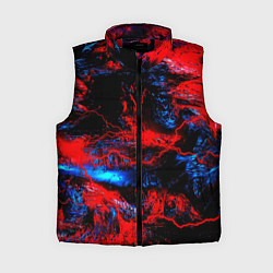 Женский жилет Космические краски шторм