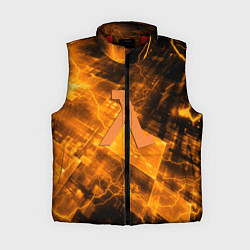 Женский жилет Half life abstraction, цвет: 3D-красный