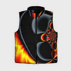 Женский жилет Фрактальный узор абстракция