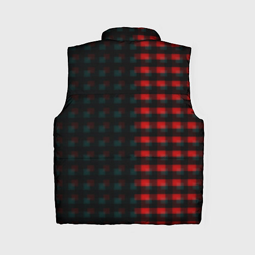 Женский жилет Sally face текстура глитч / 3D-Светло-серый – фото 2