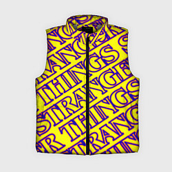 Женский жилет Stranger Things serials