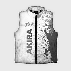 Женский жилет Akira - white gradient по-вертикали, цвет: 3D-черный