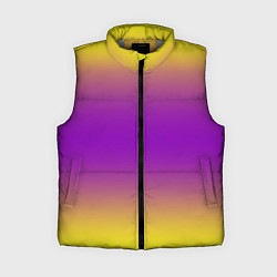 Женский жилет Градиент текстура абстракция, цвет: 3D-светло-серый