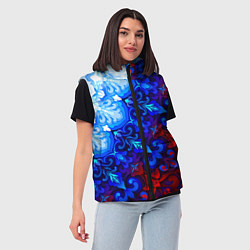 Женский жилет Душа моя Россия 2, цвет: 3D-светло-серый — фото 2