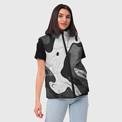 Женский жилет Камуфляж темный, цвет: 3D-черный — фото 2