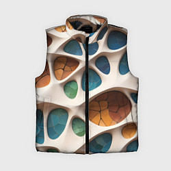 Женский жилет Вдохновлено Антонио Гауди, цвет: 3D-черный