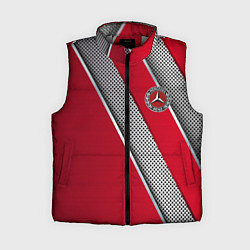 Женский жилет Mercedes carbon, цвет: 3D-светло-серый